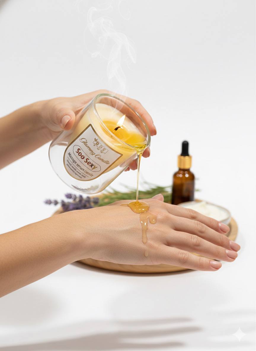 Soo Sexy Massage Serum Candle