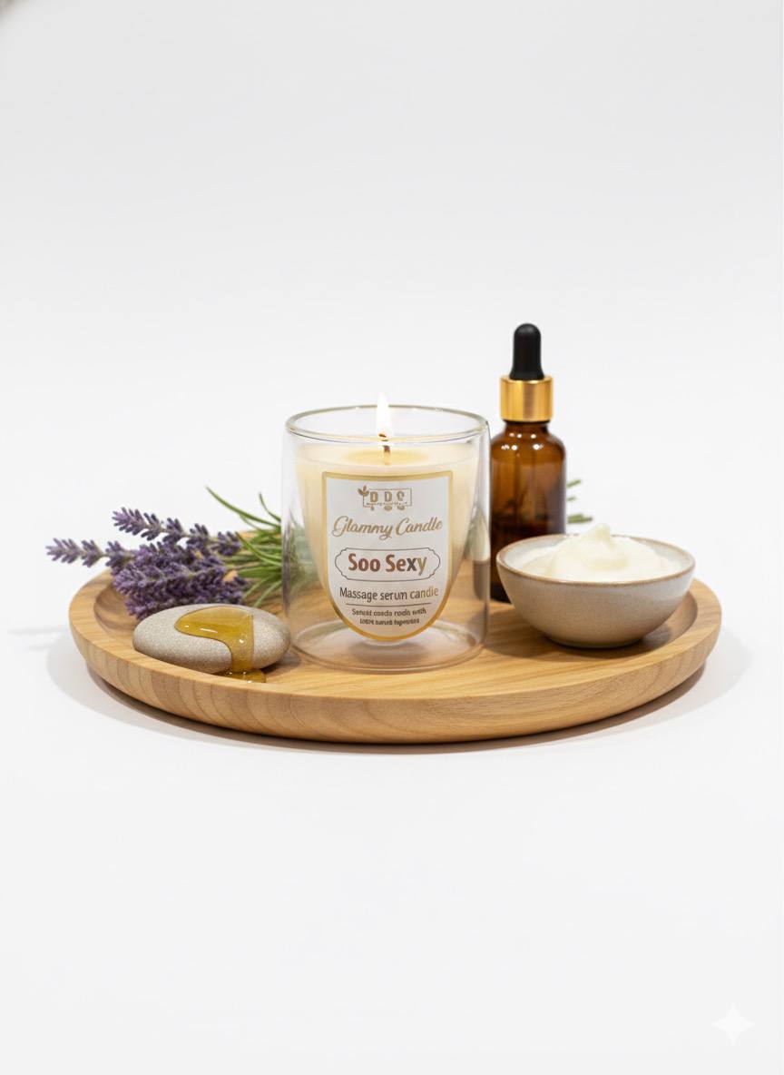 Soo Sexy Massage Serum Candle