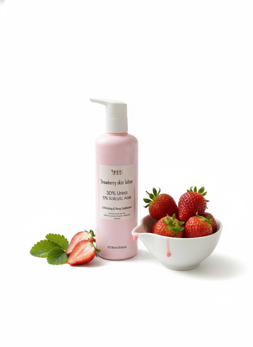 Strawberry Skin Lotion 30% urea