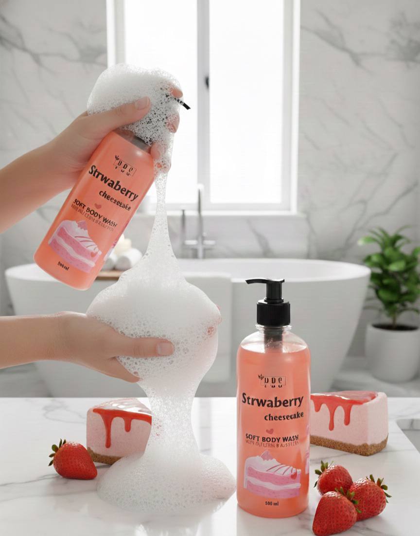 Strawberry Cheese Cake Soft Body Wash