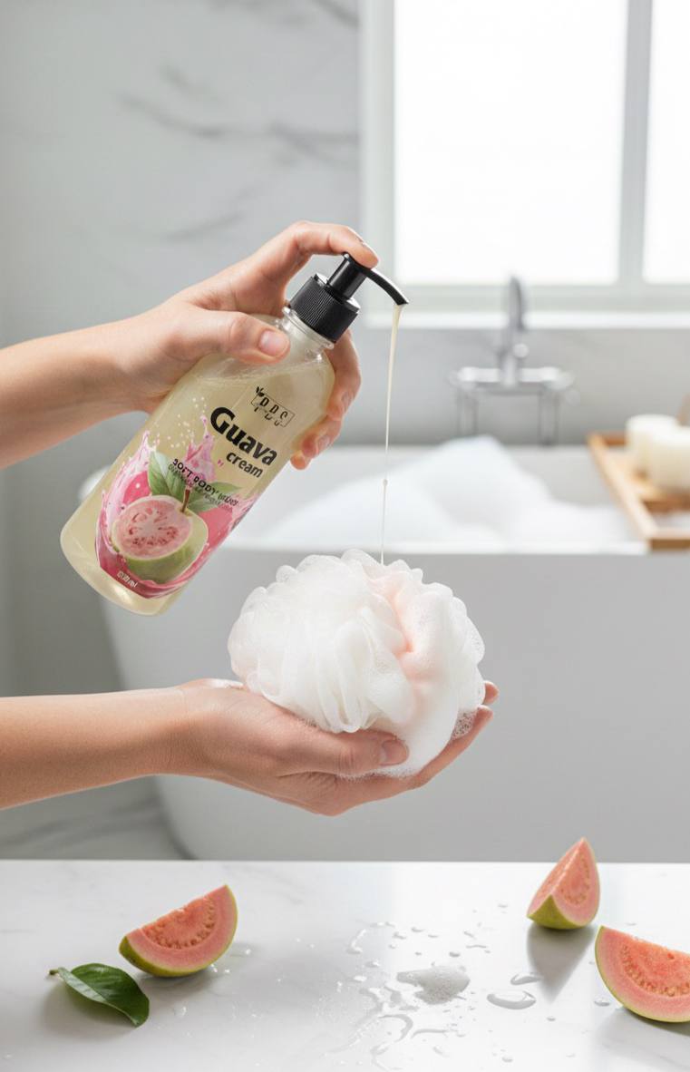 شاور جل PBS سوفت بدي ووش – Guava Cream