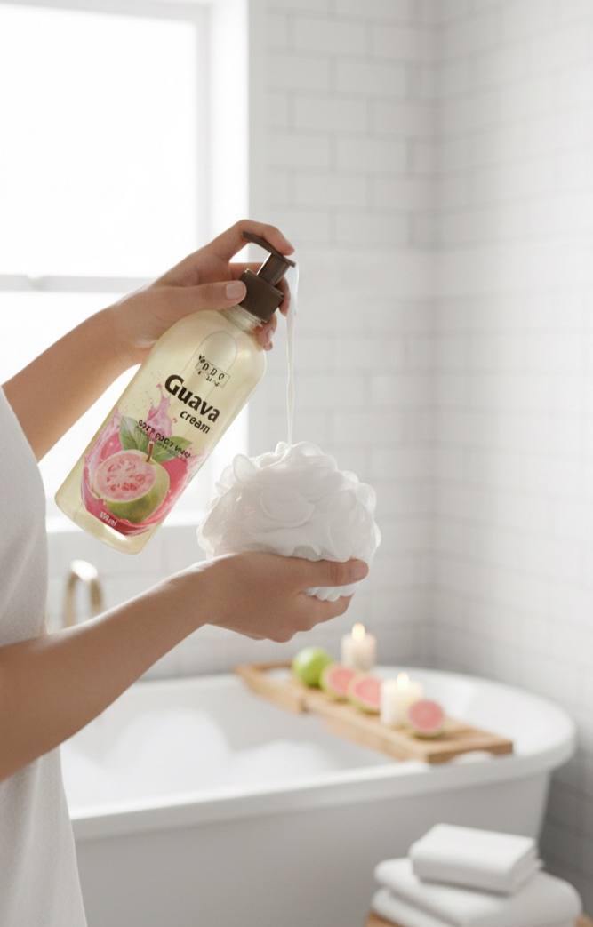 شاور جل PBS سوفت بدي ووش – Guava Cream