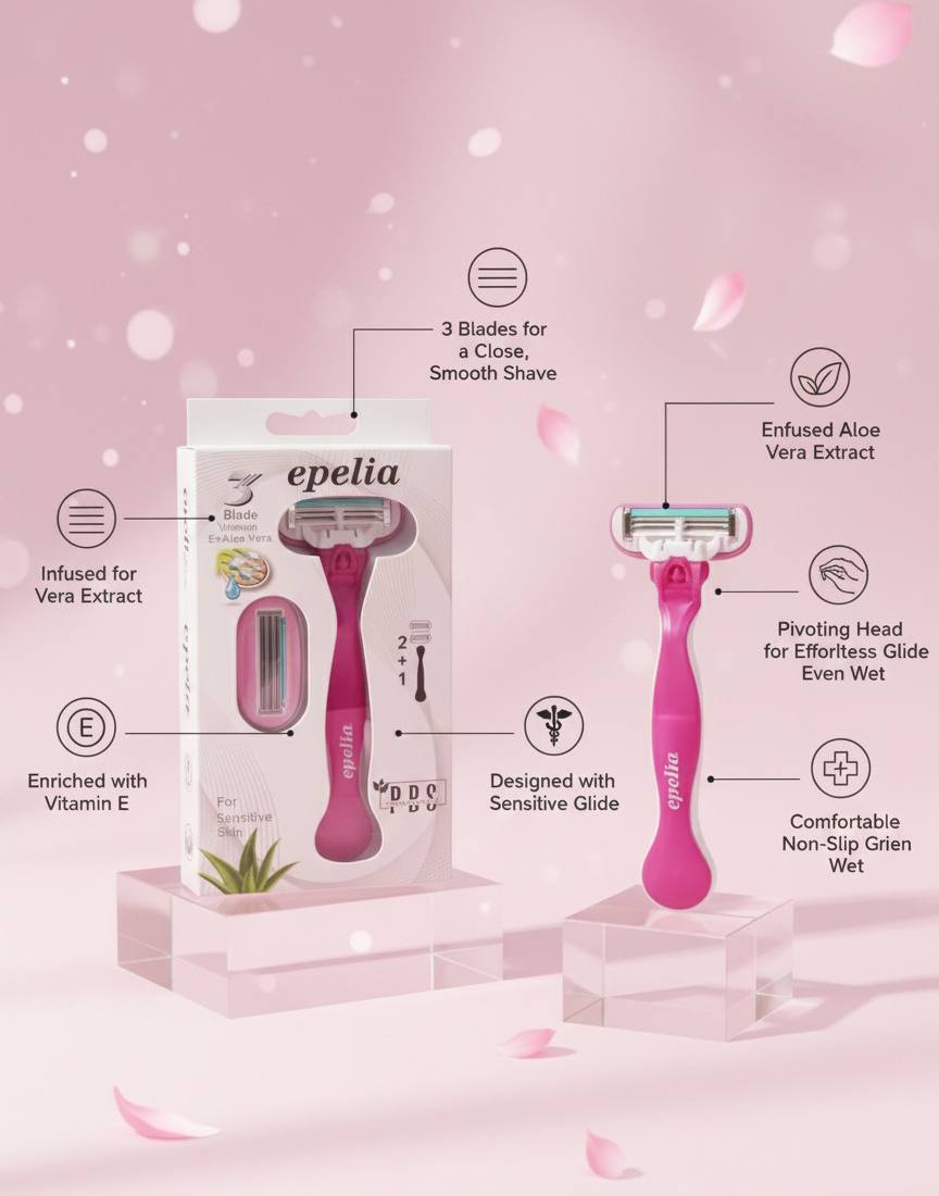 Epelia 3 Blade for Sensitive Skin