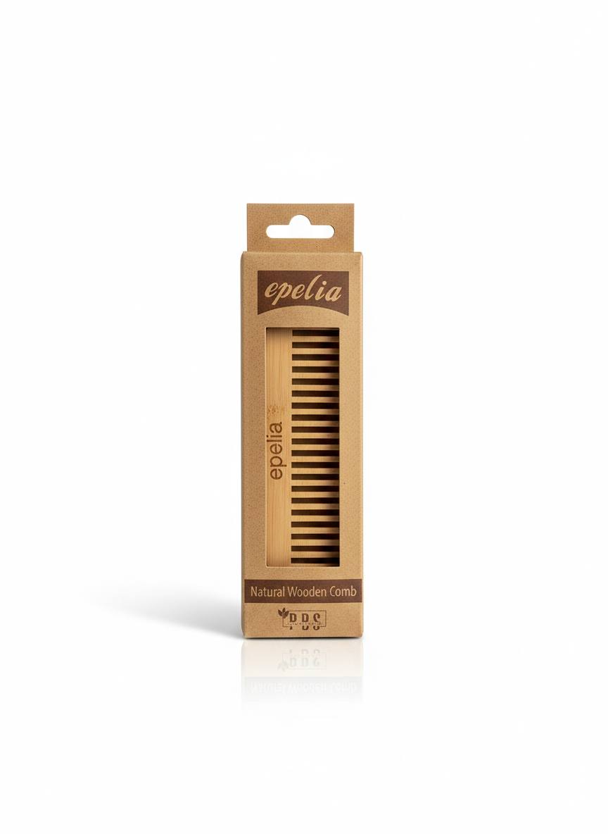 Epelia Wooden Hair Comb
