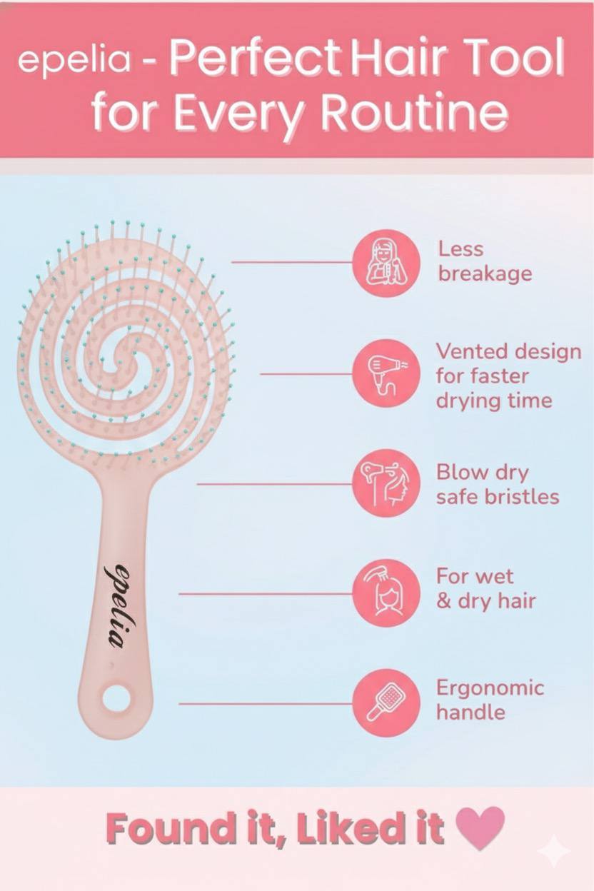 Epelia Round Vent Brush