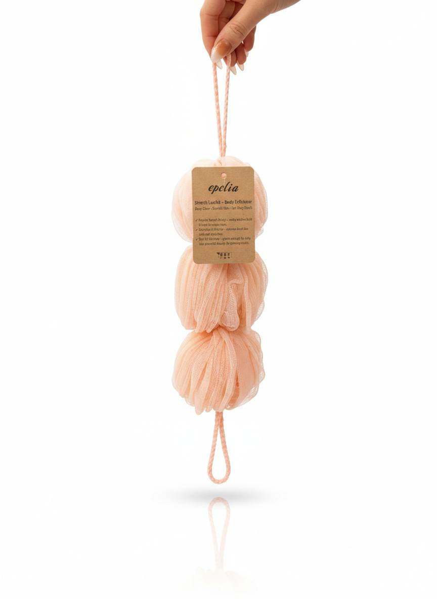Epelia Stretch Loofah Body Exfoliator