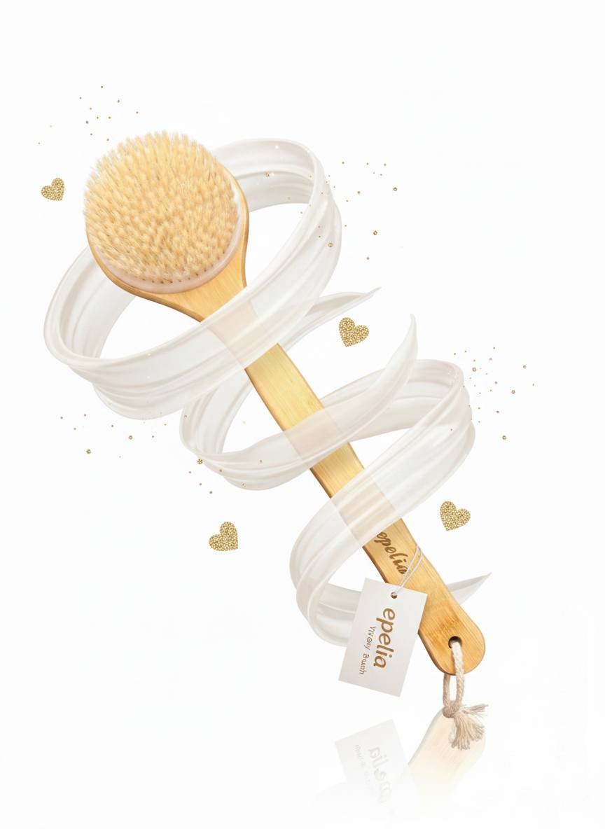 فرشة الجسم الجافة Epelia – Dry Body Brush