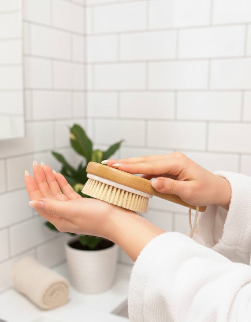 فرشة الجسم الجافة Epelia – Dry Body Brush