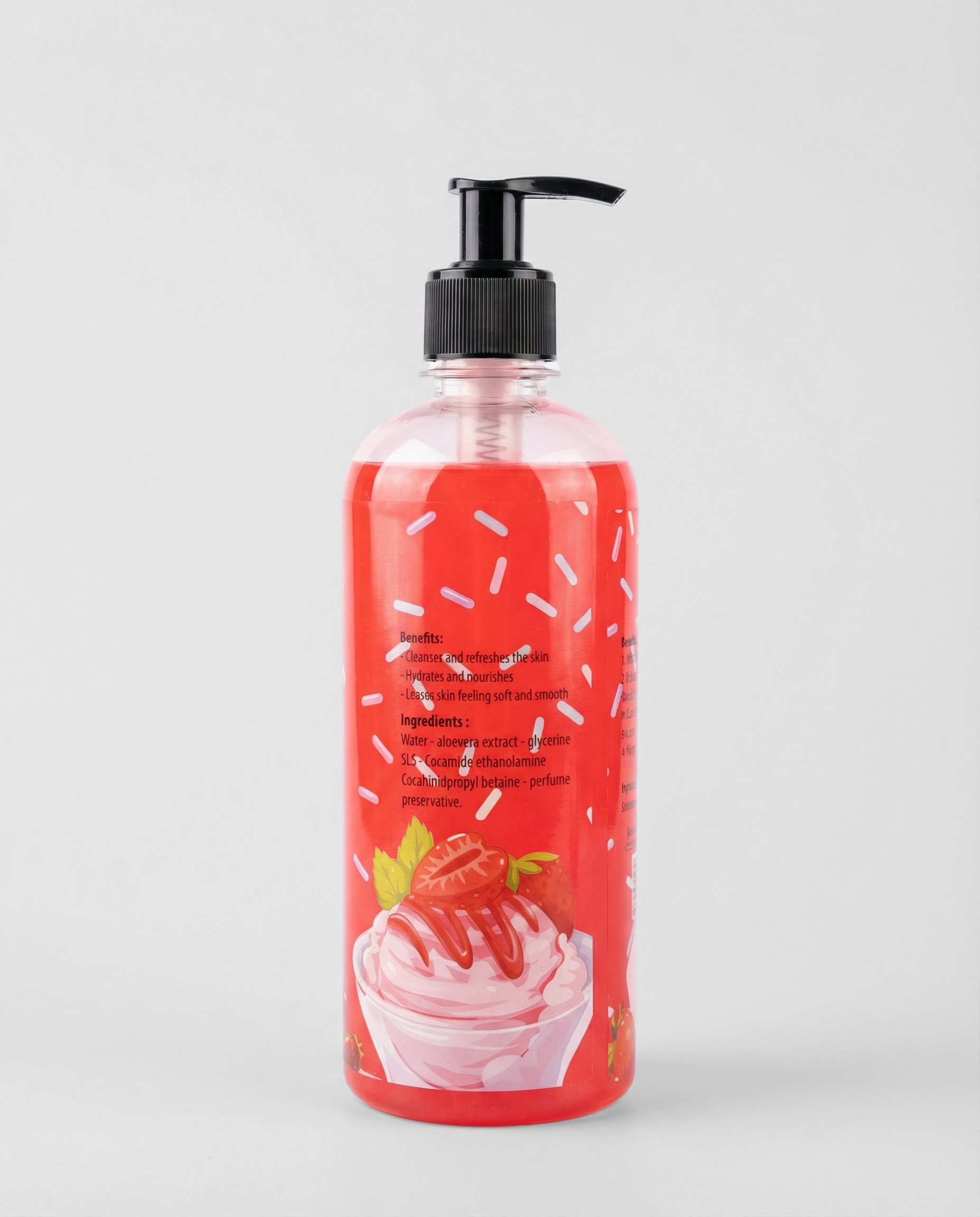 شاور جل PBS سوفت بدي ووش – Strawberry Vanilla