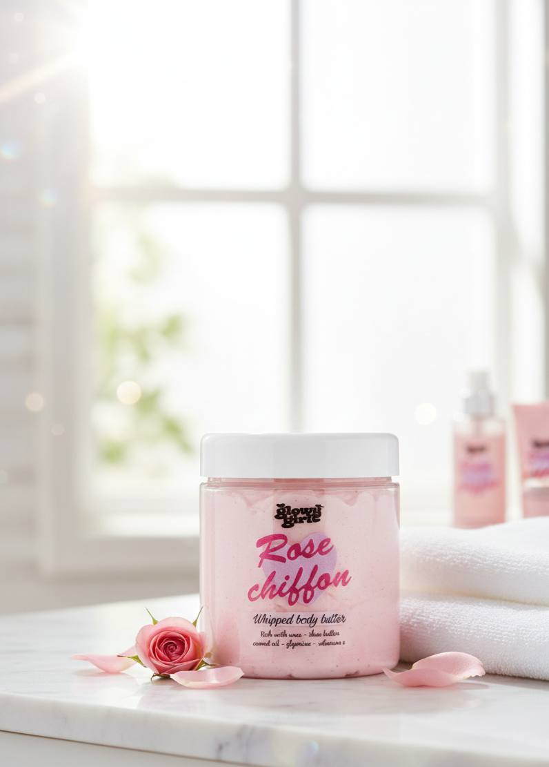 Rose Chiffon Creamy Body Butter