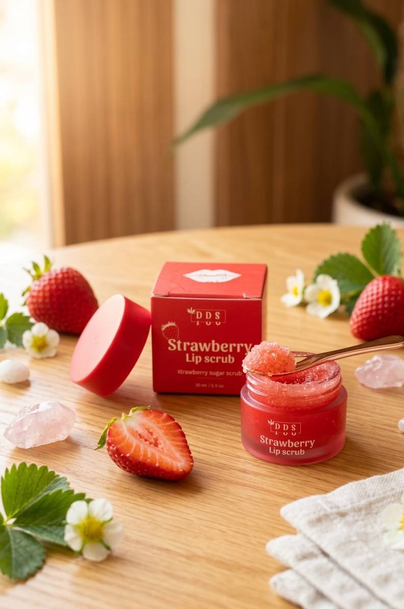 ٍStrawberry Lip Scrub