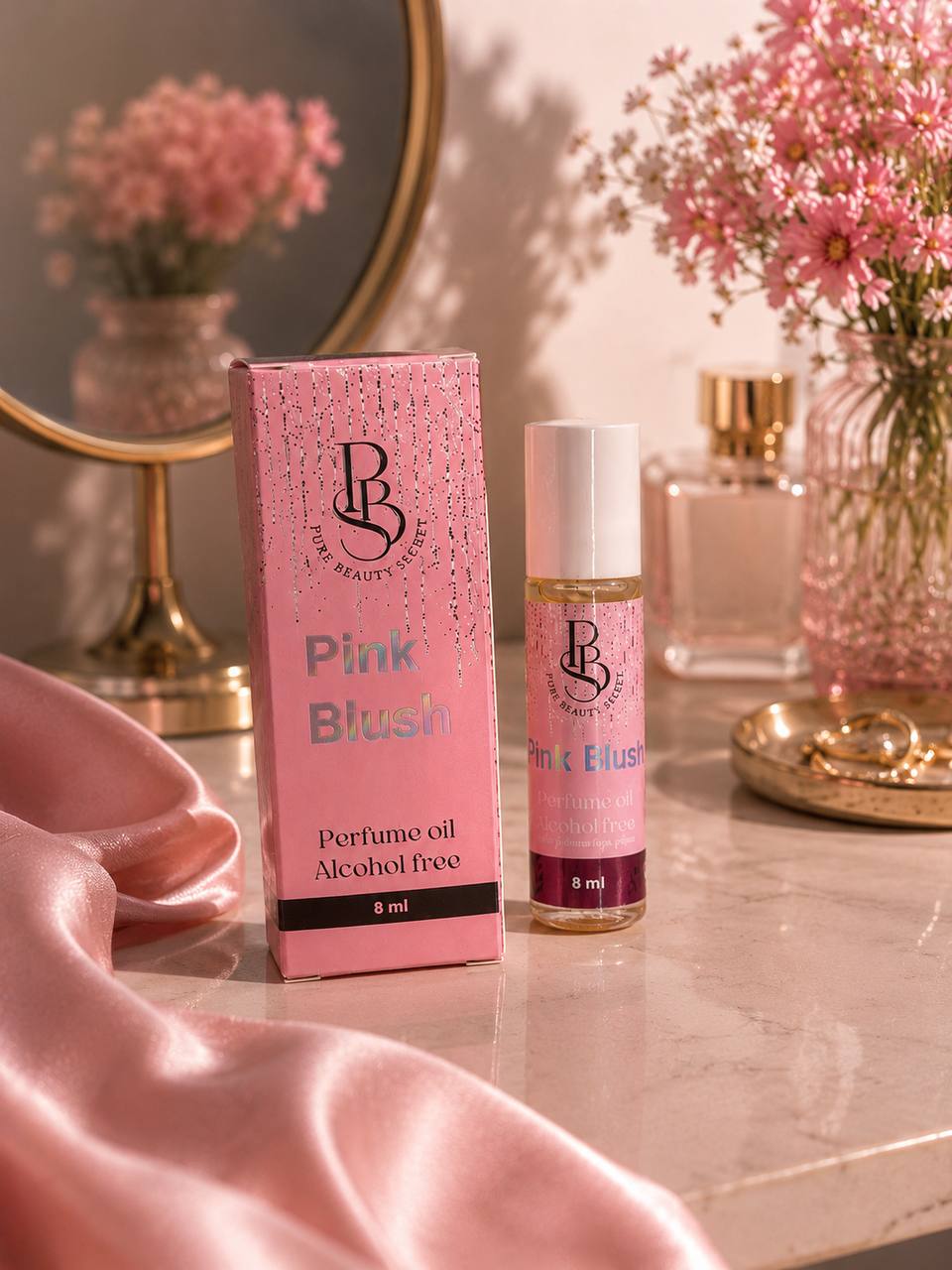 Pink Blush  Perfume Oil Roll-On