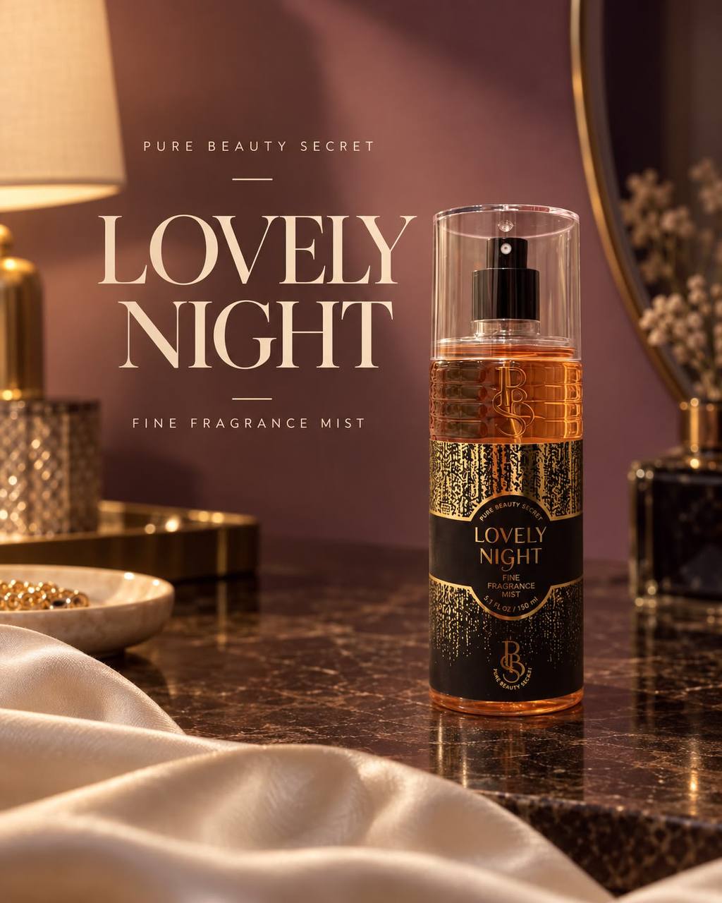 LOVELY NIGHT – Fine Fragrance Mist