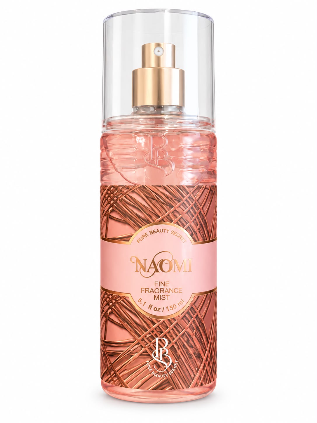 PBS Naomi Fine Fragrance Mist – Elegant Feminine Body Spray – 150ml