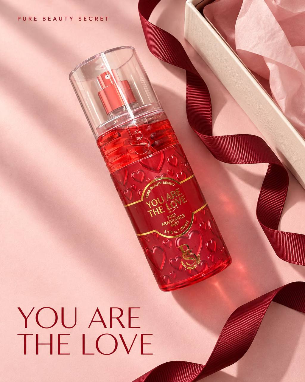 PBS You Are The Love Fine Fragrance Mist – Romantic Feminine Body Mist – 150ml